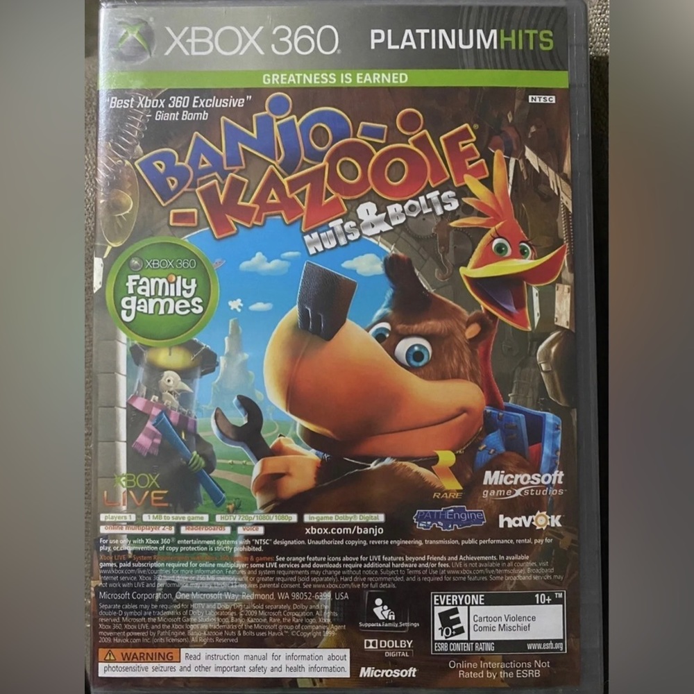 Banjo-Kazooie: Nuts & Bolts And Viva Pinata Games (Xbox 360)